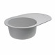 Гранітна мийка для кухні Platinum 7750 LIRA матова Топаз
