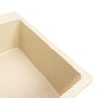 Гранітна мийка для кухні Platinum 7850 Bogema матова (пісок)