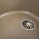 Гранітна мийка для кухні Platinum 7750 LIRA матовий Титан