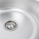 Кухонна мийка з нержавіючої сталі Platinum 510 ДЕКОР (0,6/170 мм)