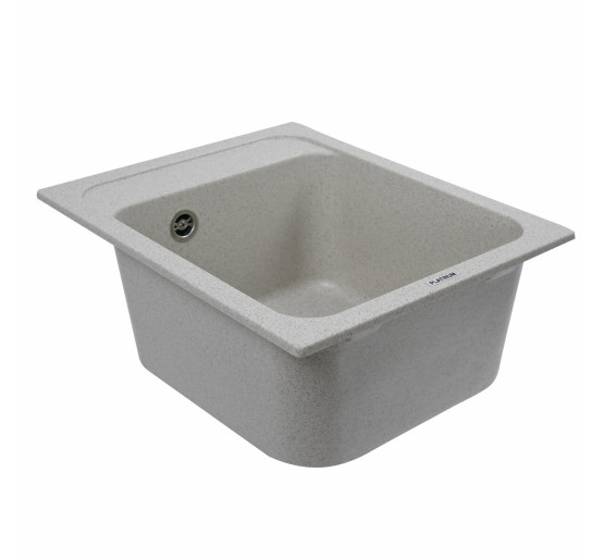 Гранітна мийка для кухні Platinum 4050 KORRADO матова Топаз