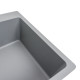 Гранітна мийка для кухні Platinum 7850 Bogema матова (сірий металік)