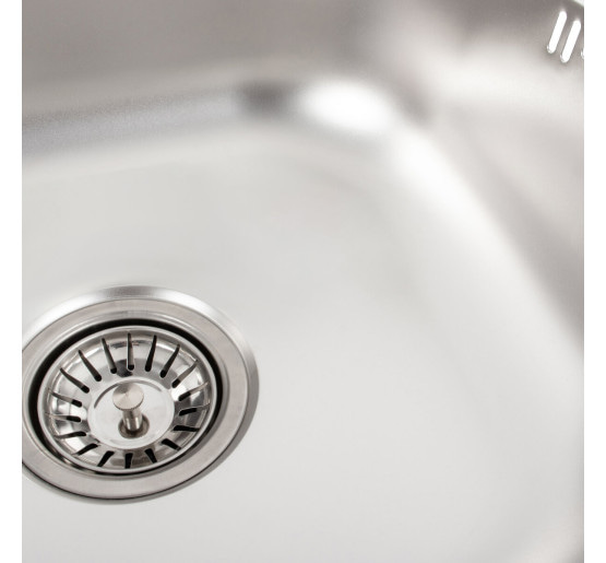 Кухонная мойка из нержавеющей стали Platinum 5050 САТИН (0,7/160 мм)