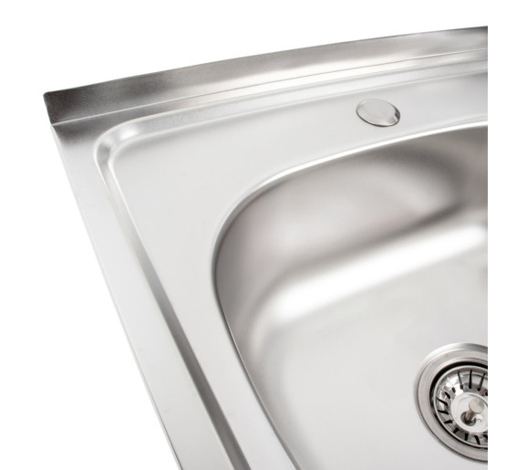 Кухонна мийка з нержавіючої сталі Platinum 5050 САТИН (0,7/160 мм)