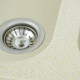 Гранітна мийка для кухні Platinum 7648W TWIN глянець Пісок