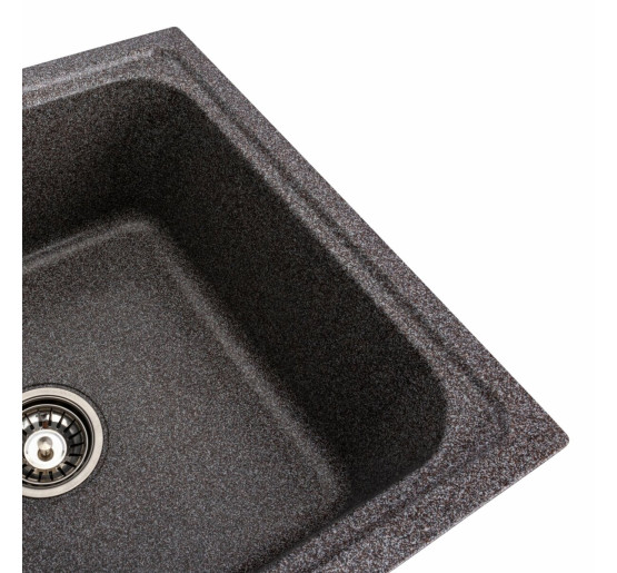 Гранітна мийка для кухні Platinum 7950 Equatoria глянець Мікс