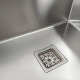 Кухонна мийка Platinum Handmade 60*50 (600x500x230 мм) HSB нержавійка