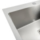 Кухонная мойка Platinum Handmade 60*50 (600x500x230 мм) HSB нержавейка