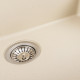 Гранітна мийка для кухні Platinum 7850 Bogema матова (айворі)