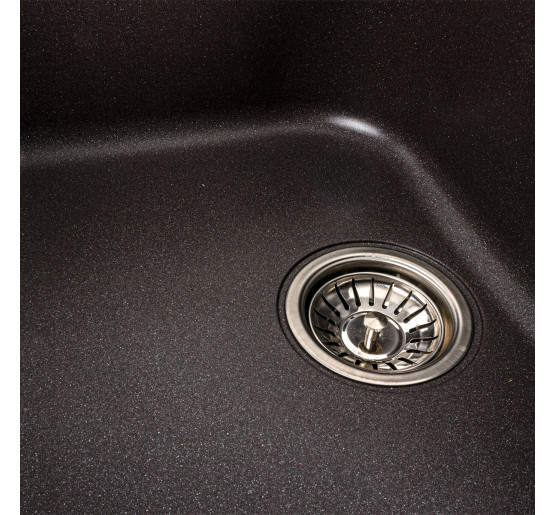 Гранітна мийка для кухні Platinum 7950 Equatoria матовий Гренадін