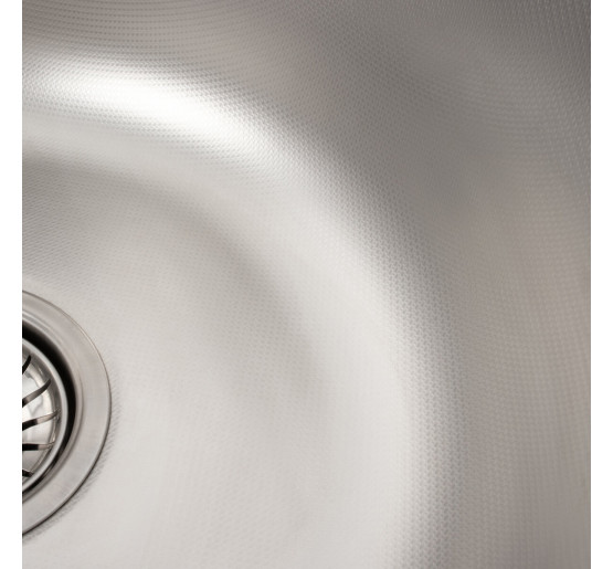 Кухонная мойка из нержавеющей стали Platinum ДЕКОР 450 (0,6/170 мм)