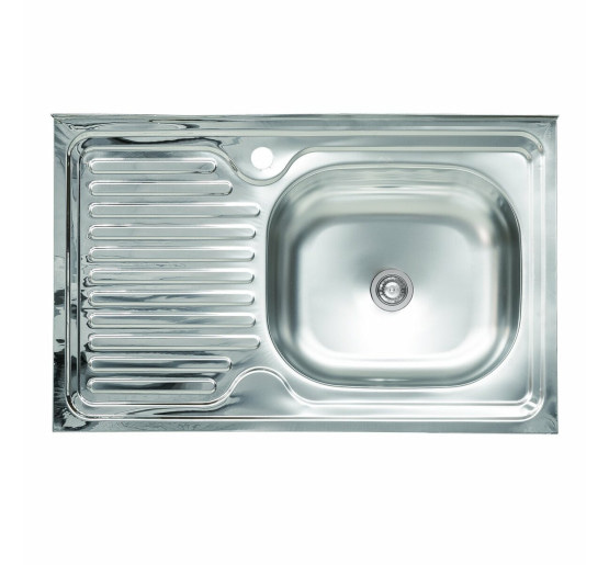 Мийка кухонна з нержавіючої сталі Platinum 8050 R (0,4/120 мм)