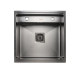 Кухонная мойка скрытая черная Platinum TZ 50*50
