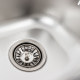 Кухонна мийка з нержавіючої сталі Platinum ДЕКОР 3838 (0,6/160 мм)