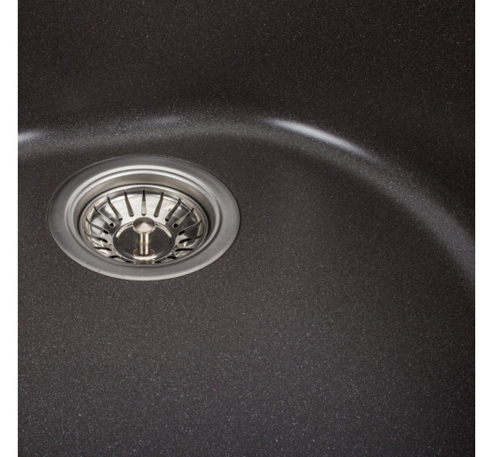 Гранітна мийка для кухні Platinum 510 LUNA матовая Гренадін