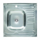 Мийка кухонна з нержавіючої сталі Platinum 6060 L (0,4/120 мм)