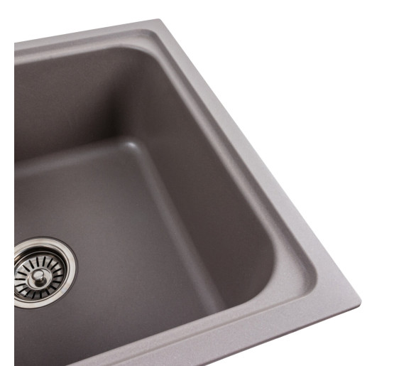 Гранітна мийка для кухні Platinum 7950 Equatoria матова Дюна