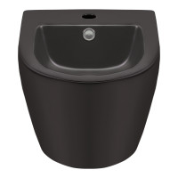 Біде підвісне Qtap Robin 495х370х325 Matt black QT1355046FMB