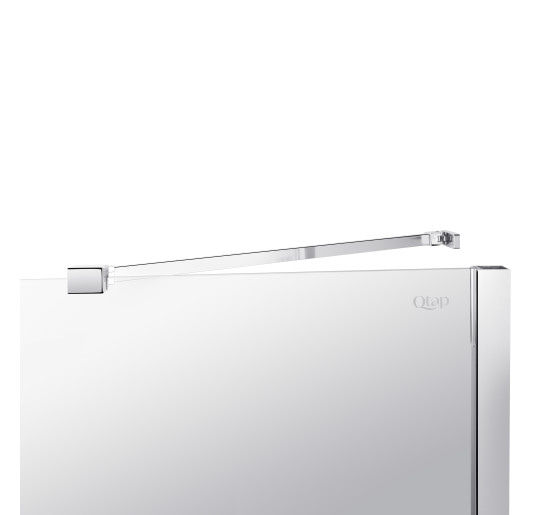 Набір Qtap душова кабіна Aquarius CRM1099SC6 Clear 2020x900x900 мм + піддон Tern 309912C 90x90x12 см з сифоном