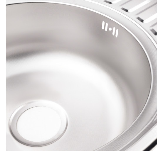 Кухонна мийка Lidz 7750 0,6 мм Micro Decor (LIDZ7750DEC06)