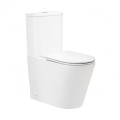 Унитаз-компакт Qtap Scorpio безободочный Ultra Quiet с сиденьем Soft-close QT14222125AUQW