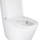 Унітаз-компакт Qtap Scorpio безободковий Ultra Quiet з сидінням Soft-close QT14222125AUQW