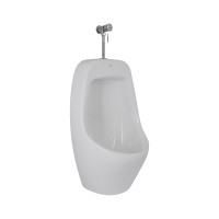 Писсуар подвесной Qtap Crow с краном-дозатором 390х330х660 White QT0588112HW