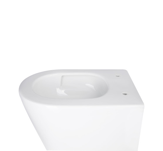 Унітаз підвісний Qtap Swan безободковий Ultra Quiet з сидінням Soft-close QT16335179W