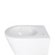 Унитаз подвесной Qtap Swan безободочный Ultra Quiet с сиденьем Soft-close QT16335179W