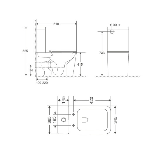 Унітаз підлоговий Qtap Tern Ultra Quiet безобідковий з сидінням Soft-Close QT17222175AUQ1W White