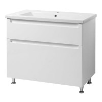 Тумба Эльба ТНБ-2 Д 100 с умывальником КOMO Юввис