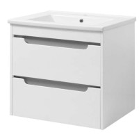 Тумба Valencia grey ТПБ 2-Д 65 з умивальником Trio Юввіс