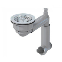 Додатковий сифон PREVEX Smartloc з чашею d114, телескопічний