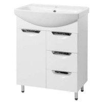 Тумба Оскар 65 Т-10 з умивальником CERSANIA Юввіс