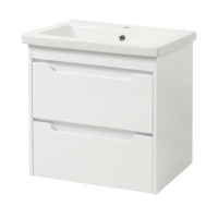 Тумба Valencia white ТП-2 Д 70 с умывальником КОМО Юввис