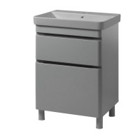 Тумба VIVACE ТНБ - 2 Д 60 бетон матовий з умивальником " Vivace" Юввіс