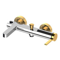 Змішувач для ванної одноважільний із коротким виливом VOLLE MORA хром латунь 1537.030122