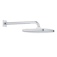 Верхній душ із кронштейном GROHE Tempesta 250x250мм пластиковий хром 26687000
