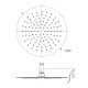 Настельна кругла лійка для верхнього душу VOLLE SH 250мм хром латунь 16008101
