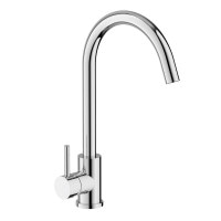 Змішувач для кухні одноважільний VOLLE CRUZE хром нержавіюча сталь 1547.110101