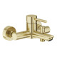 Змішувач для ванної одноважільний із коротким виливом VOLLE CRUZE золотий нержавіюча сталь 1547.030115