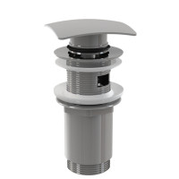 Донний клапан Alcaplast A393 для умивальника click/clack 5/4", суцільнометалевий 