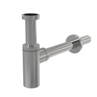 Сифон Alcaplast A400 для умивальника Ø32 DESIGN, суцільнометалевий