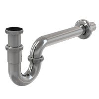 Сифон Alcaplast A432 для умивальника Ø32, суцільнометалевий