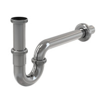 Сифон Alcaplast A4320 для умивальника Ø32, суцільнометалевий