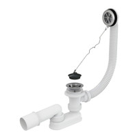 Сифон Alcaplast A501 для ванни хромований