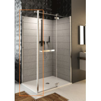 Бічна стінка  Aquaform HD COLLECTION 80 прозоре скло (103-09377)