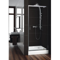 Душові двері Aquaform NIGRA 90  прозоре скло (103-092111)