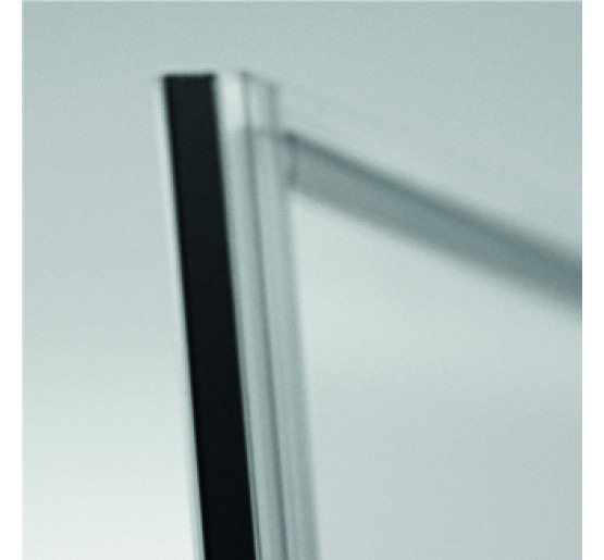 Душові двері Aquaform NIGRA 90  прозоре скло (103-092111)