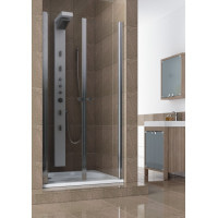 Душові двері Aquaform SILVA 80  прозоре скло (103-05552)